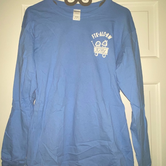 Indiana University Dance Marathon blue long sleeve shirt - Picture 2 of 4